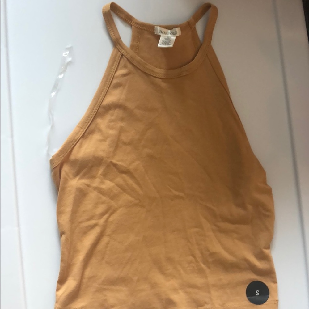 super cute yellow tank top